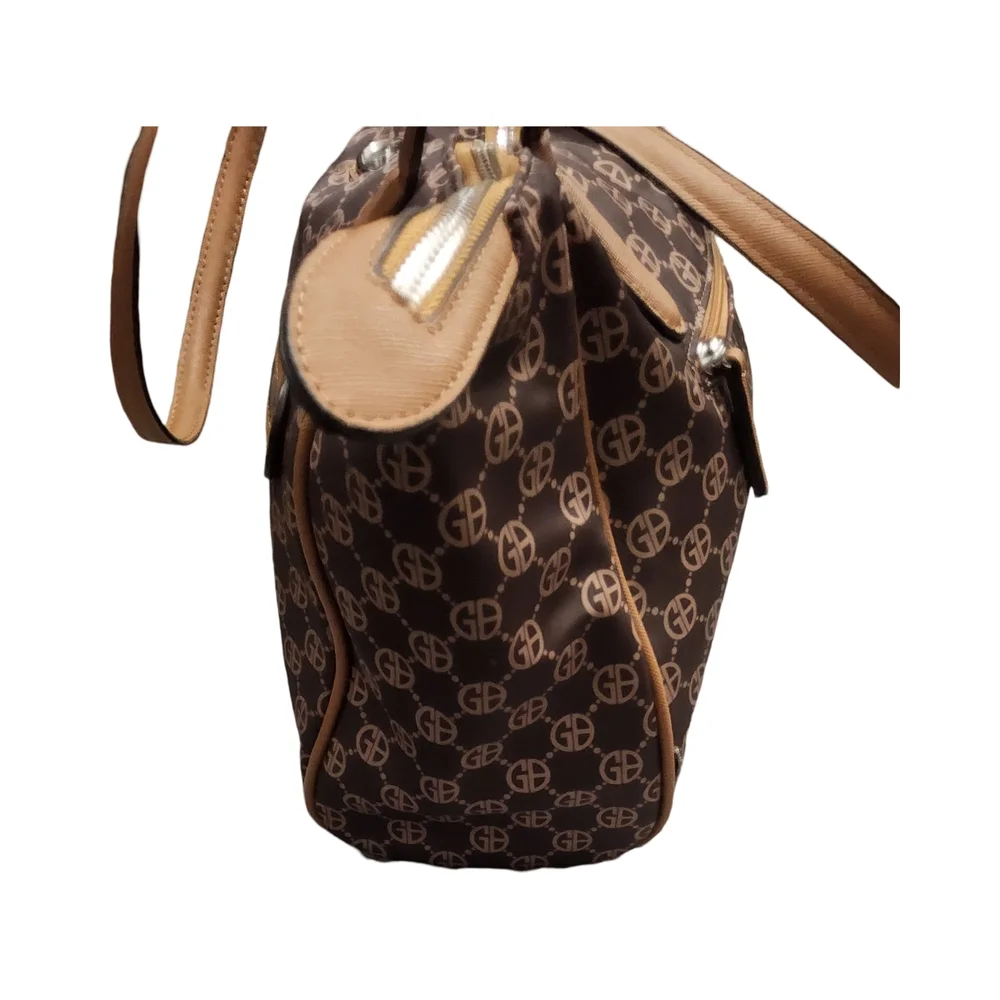 Customer Return Giani Bernini Logo nylon Tote Bag